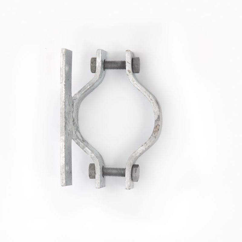 Festeklamme til flatt skilt 60 mm