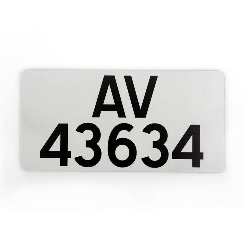 Ekstra sykkelskilt reflekterende alu 15x30 cm