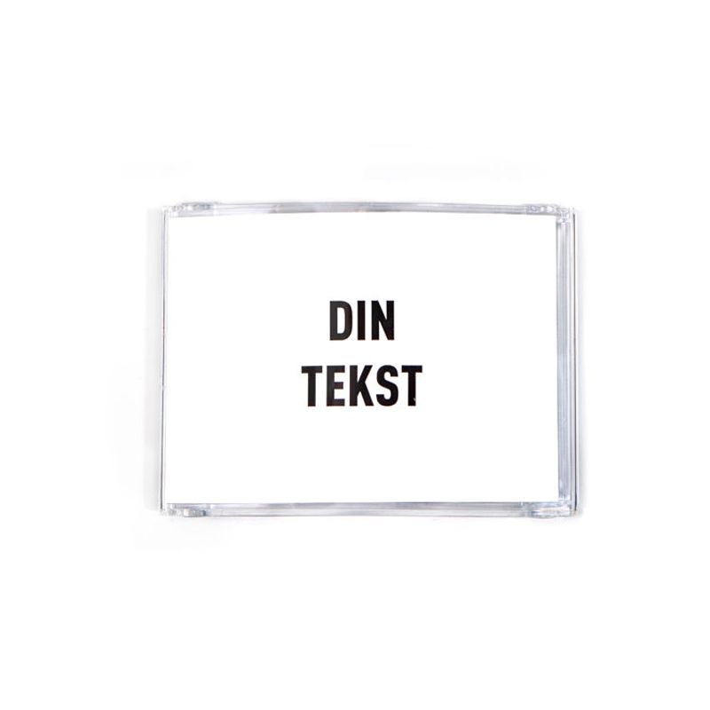 Pixquick-skilt i akryl for papirinnlegg 11x15cm